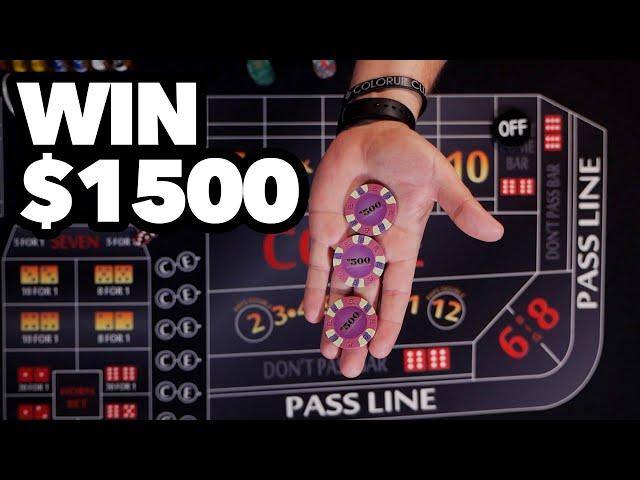 Turn $200 into $1500 at Craps with minimal risk