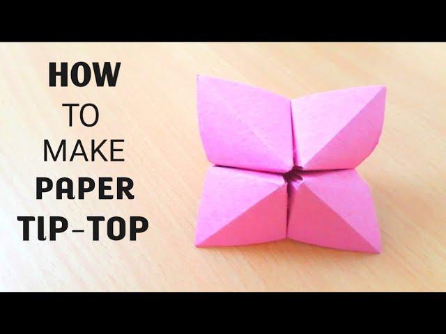 How To Make A Paper Tip-Top | Tippi Tippi Tap |Tippi Tippi Top