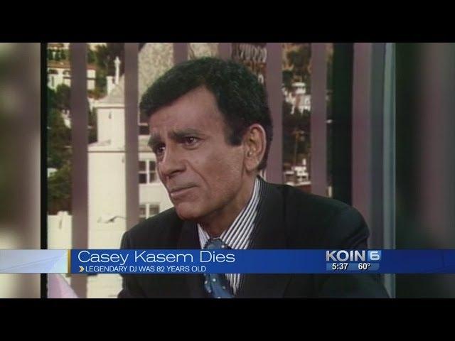 Radio legend Casey Kasem dies