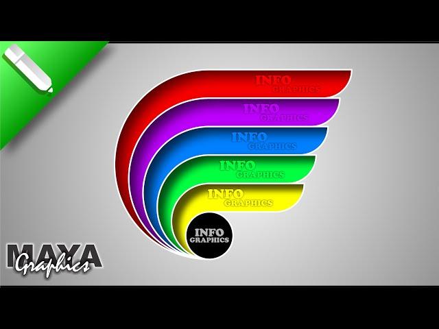 Professional Infographic Design in Coreldraw | Graphic designing tutorial | Maya Graphic #coreldraw