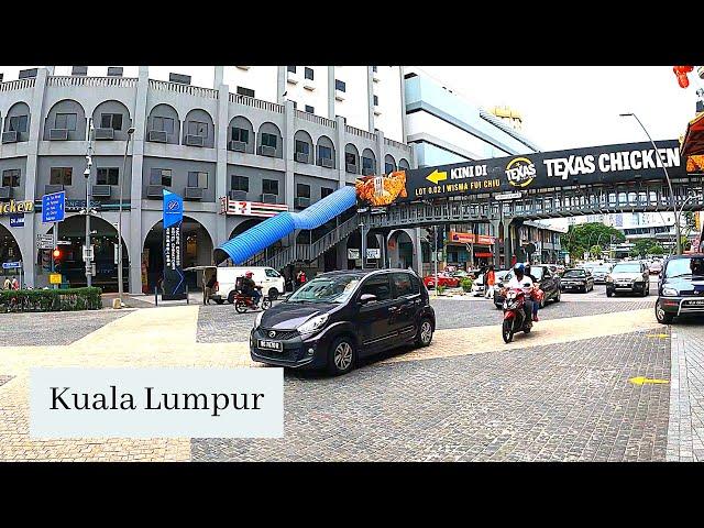 [4K] Evening walk from Petaling Street to Central Market | Walking Tour 2021