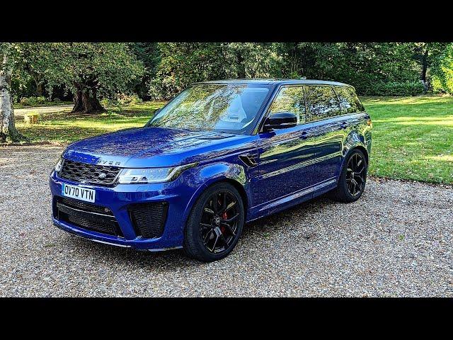 Range Rover Sport SVR review - offensive or awesome?? Walkaround, drive along, performance and price