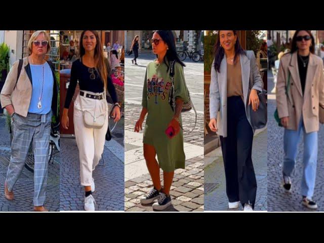 Street style from ItalyHow Italian dress in September