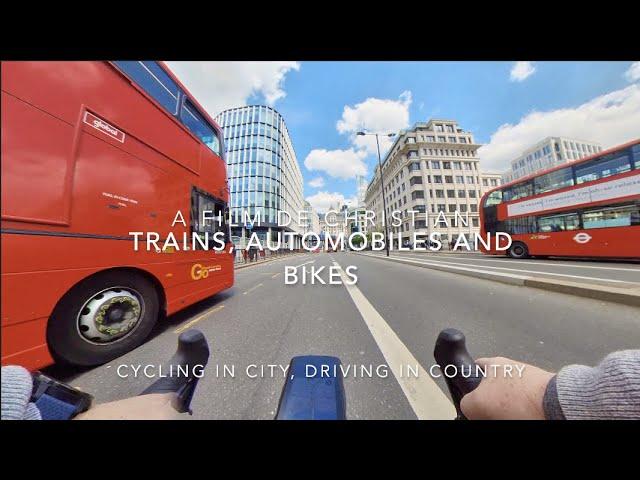 Ride to the City on 3T Racemax, Defender in Norfolk, train between - cycling lanes need attention!