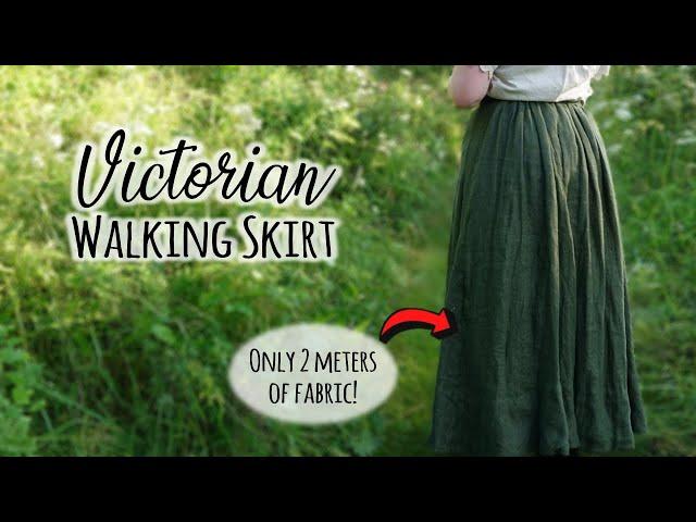 Making a Victorian Walking Skirt