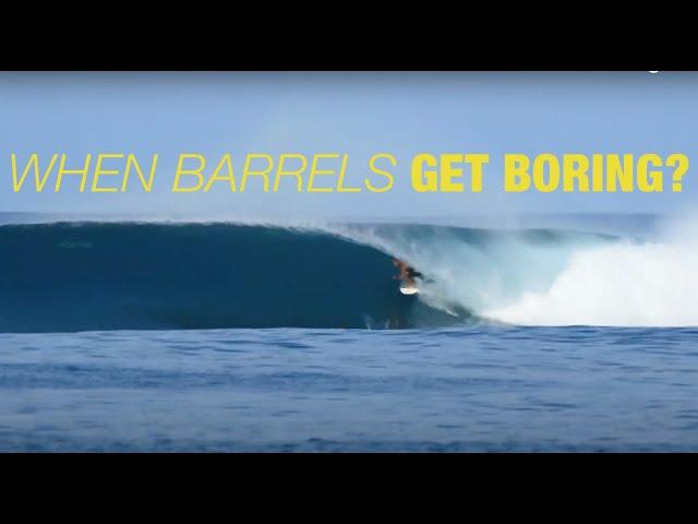 WHEN BARRELS GET BORING?