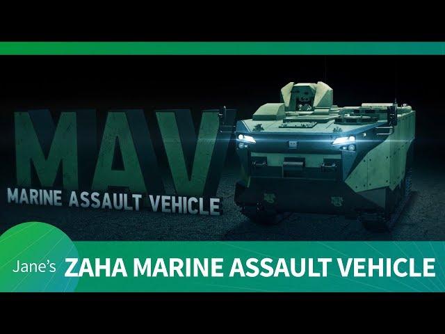 IDEF 2019: FNSS unveils ZAHA Marine Assault Vehicle (MAV)