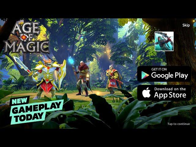 Age of Magic: Turn-Based Magic RPG & Strategy Game Gameplay Android 2021