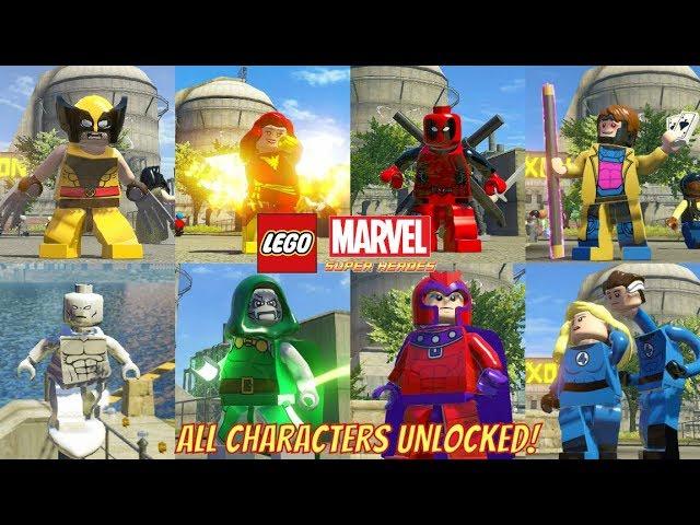 LEGO Marvel Super Heroes All Characters Unlocked Retrospective!