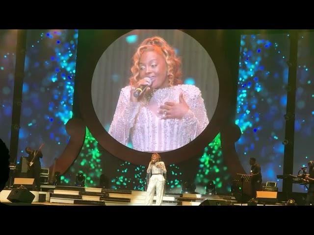 Iryn Namubiru live on stage at her Timeless Experience Concert at Serena Hotel