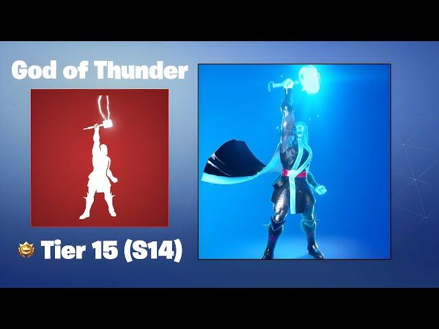 Fortnite Season 4 Chapter 2 (Unlocking Thor Hammer & Emote) #fortnite #gameplay #thor