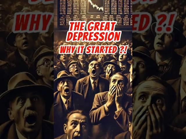 How the Great Depression Began – The Shocking Cause! #quiztic