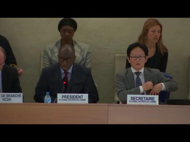 China's Jiang Duan Defends Persecution of Uighurs at UNHRC