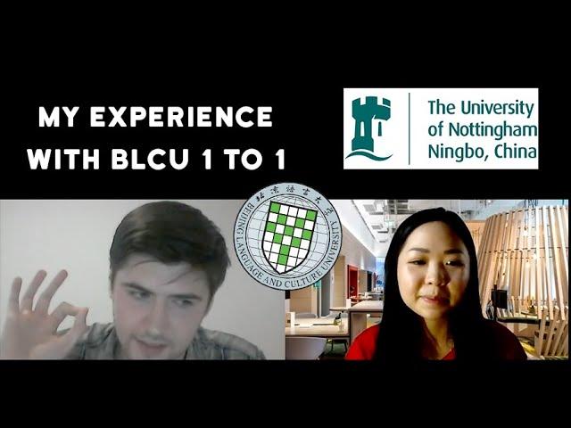 Studying Chinese 1 on 1 With BLCU - UK Student Experience, Liam Morgan