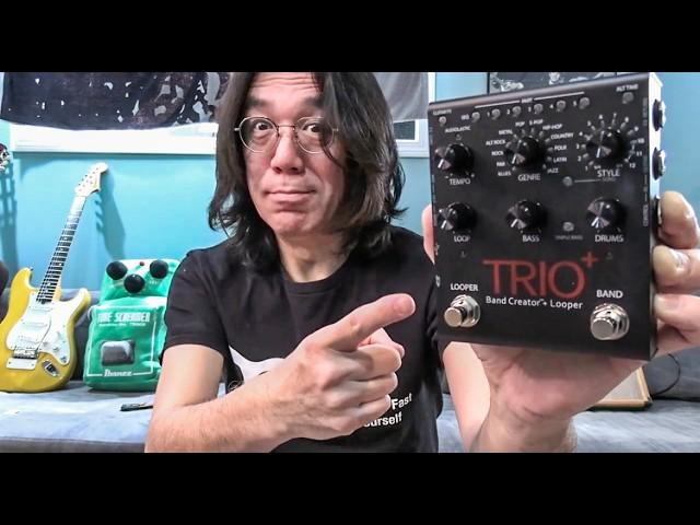 Unboxing Digitech Trio Plus Band Creator Looper 2