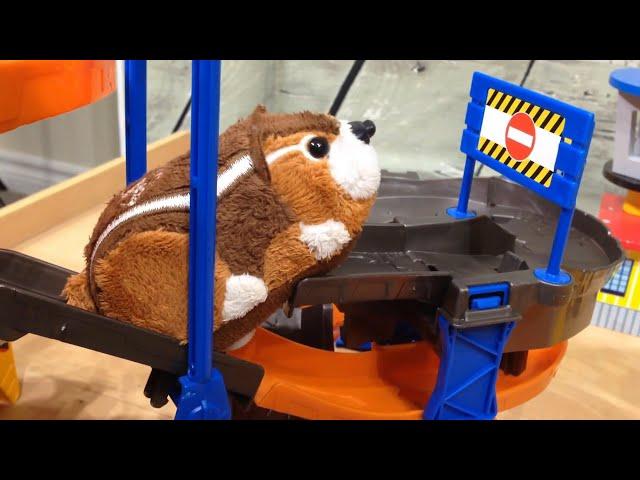 Zhu Zhu Hamsters Play with Hotwheels Sets