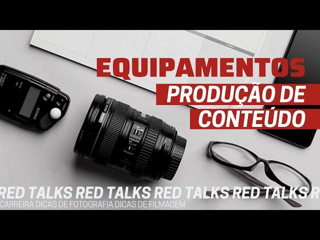 Dicas de Equipamentos  para começar a produzir conteúdo audiovisual para as redes sociais