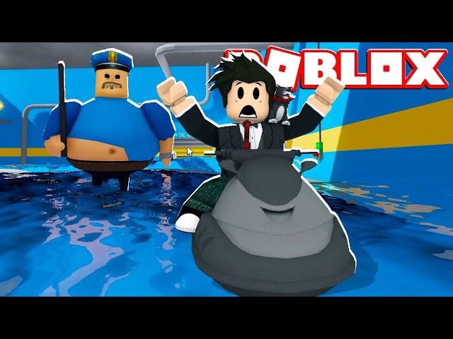 LOKIS NO ESCAPE MOLHADO | Roblox - Barry's Prison Run