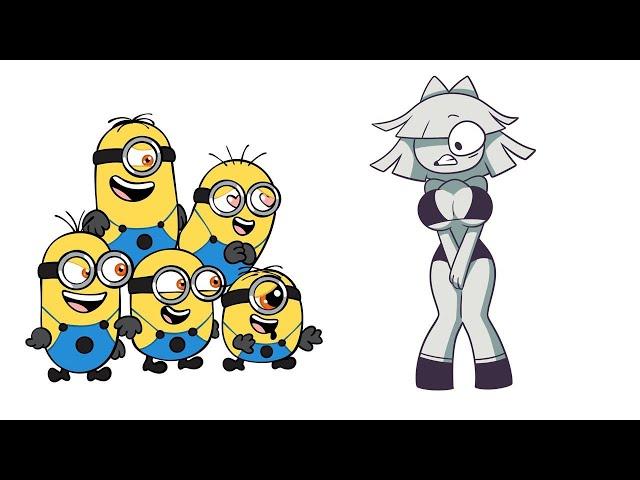 Minion Kills Fundamental Paper Education & Despicable Me 4 Minions Characters -  6 | Among Us