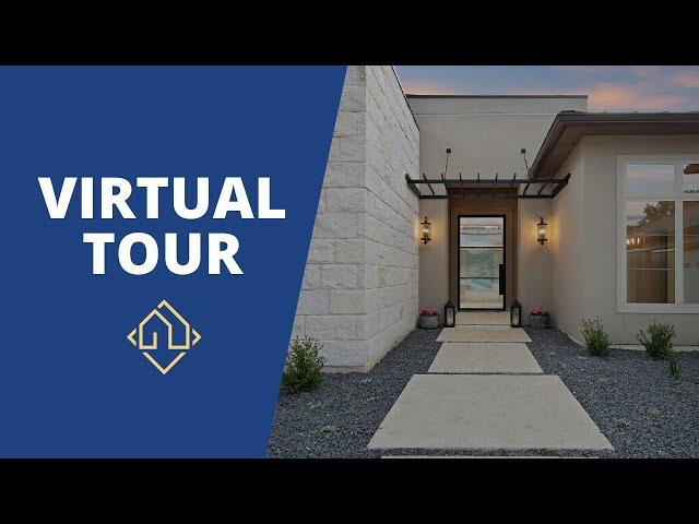 MODERN STYLE HOME: Virtual Tour of Custom Built Modern Transitional Home in San Antonio, Texas