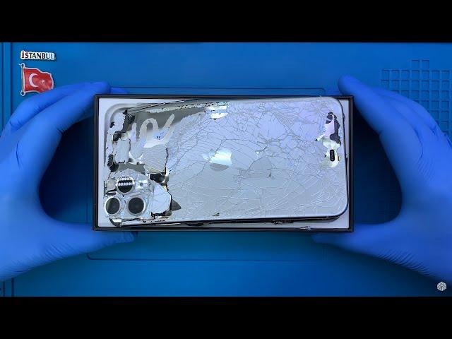 Restoration destroyed phone | Restore iPhone 11Pro Max | Rebuild broken phone