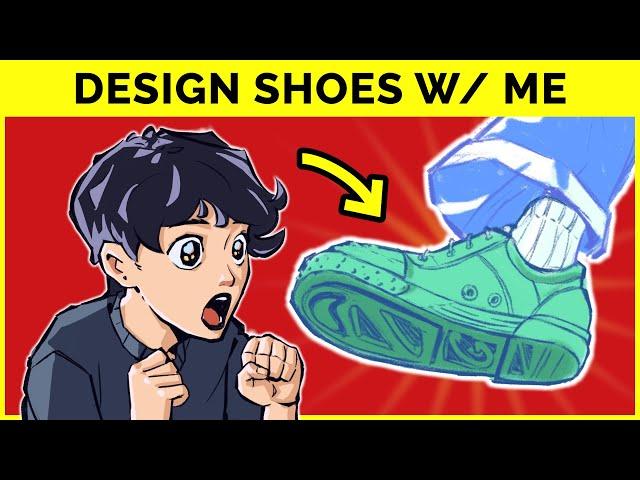  Designing As Many Shoes As I Can In 2 Hours! 