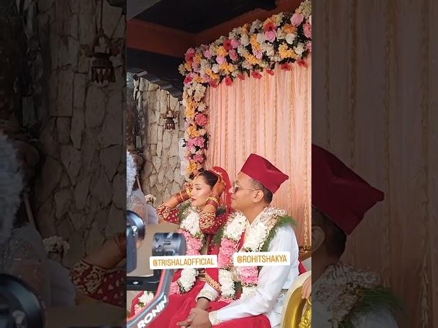 DR TRISHALA GURUNG & ROHIT SHAKYA WEDDING