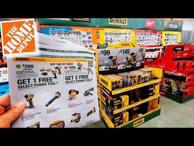 BEST DeWalt Black Friday Tool Deals/BOGOs Home Depot Christmas