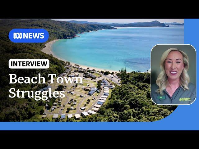 Australia's beach towns are struggling to cope with Christmas crowds | ABC News