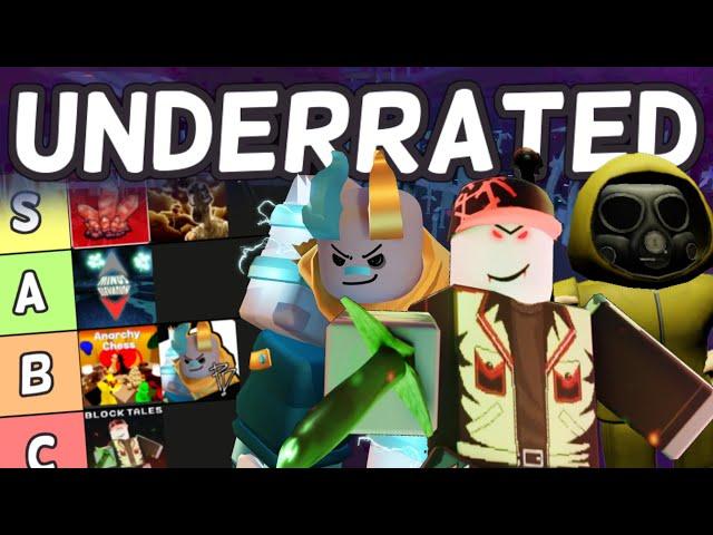 So I Tried "Underrated" Roblox Games and Ranked Them...