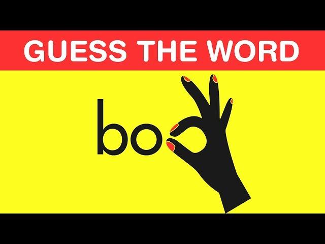 Guess 12 Tricky Word Puzzles that'll Stretch Your Brain - 1