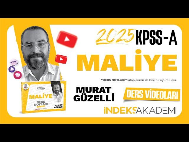 61 - 2025 KPSS - TÜRK VERGİ SİSTEMİ - Özel Tüketim Vergisi - Murat GÜZELLİ