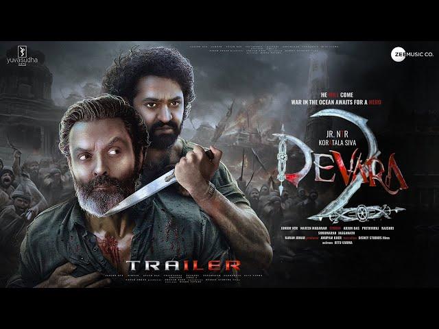 DEVARA: Part 2 - Hindi Trailer | Jr. NTR | Bobby Deol, Saif Ali Khan, Jahnavi Kapoor| Koratala Shiva