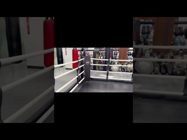 foldable boxing ring  #boxing #boxinggym #gym #fitness