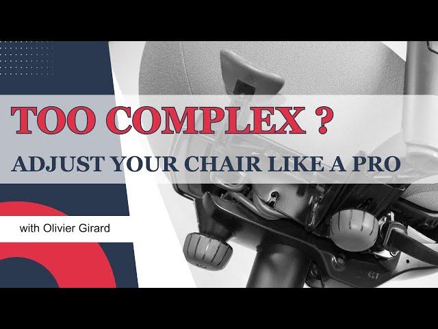 Posture Therapist Explains How To Adjust Your Office Chair | Get The Best Of Your Ergo Swivel Chair