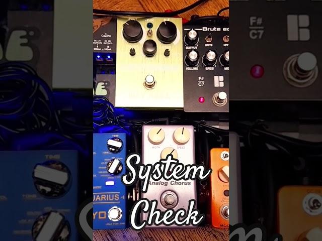 Check the pedalboard phazer+reverb guitar sound