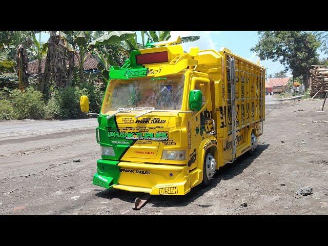 iniature truck | Sekar Taro style | wooden