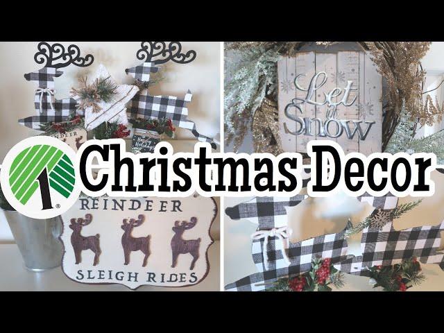 Dollar Tree DIY Farmhouse Christmas Decor | Easy Christmas DIYs | Under $5