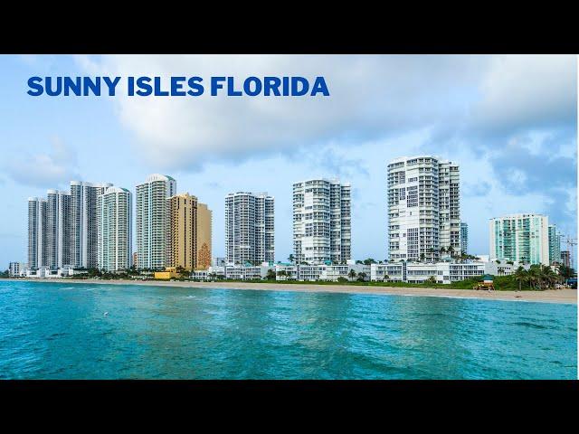 Sunny Isles Florida - Sunny Isles Beach - Miami Florida Beach - Drone Shots