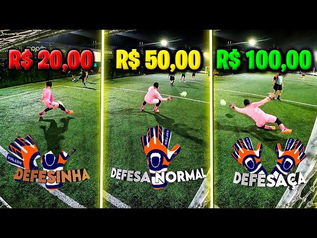 FIZ DEFESA FEIA, NORMAL E DEFESAÇA! (VALENDO DINHEIRO) NO JOGO!