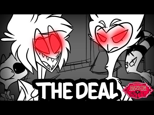 THE DEAL / (Angel, Alastor, Stolas) / HAZBIN HOTEL AND HELLUVA BOSS FAN STORYBOARD