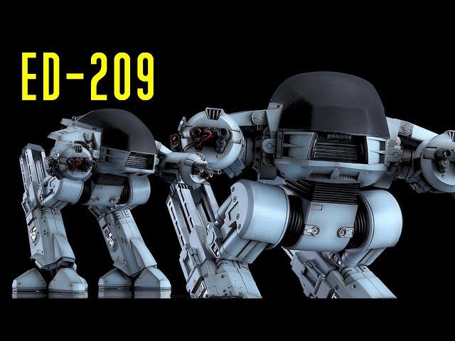 Enforcement Droid - ED-209 Scale Model Kit Review