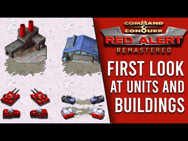 C&C REMASTERED -  RED ALERT | FIRST LOOK at EVERY UNIT, BUILDING and MORE! [2020]