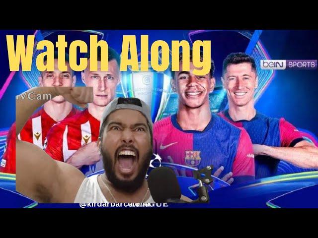 Barcelona Vs Red star Belgrade |  UCl Live  | Watch Along & REaction