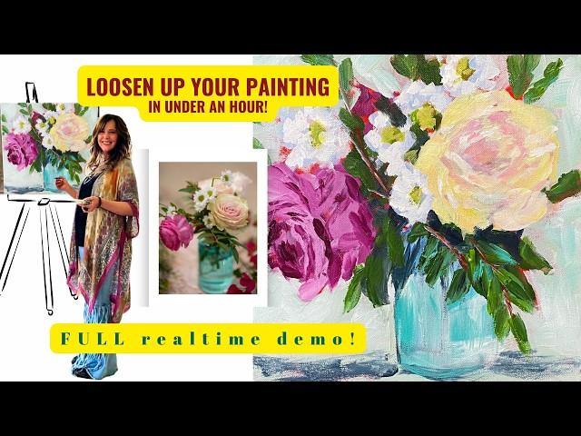 Loosen Up Your Paintings full painting demo