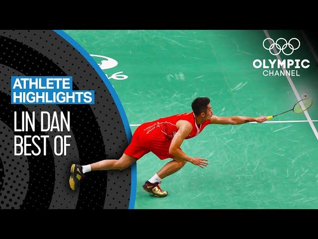 Lin Dan's  Best Badminton Moments at the Olympics | Athlete Highlights