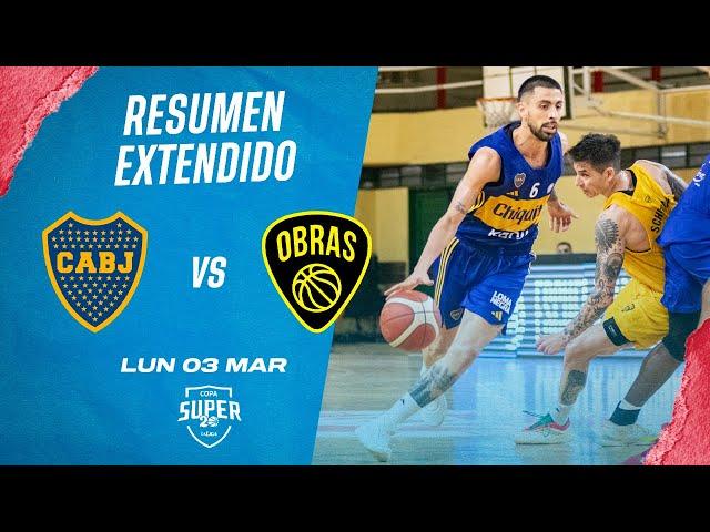 Resumen Extendido: Boca Juniors vs Obras Basket - Semifinales Copa Súper 20