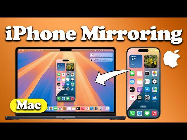 (iOS 18) How To Mirror iPhone to Mac [iPhone Mirroring]