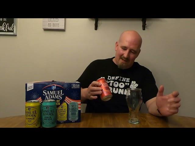 Sam Adams Beers of Summer 2024 variety pack beer review (2 of 2 reviews from last weekend)