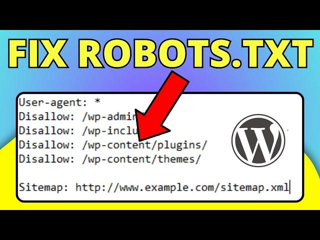 How To Fix Robots.txt In WordPress